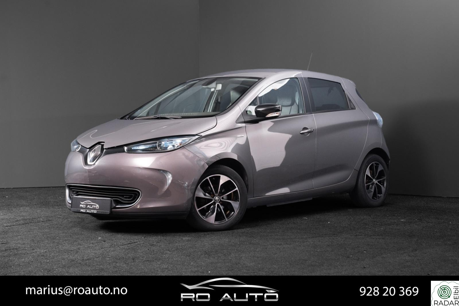 RENAULT ZOE BOSE edition/Cruise/Ryggekamera/Isofix++