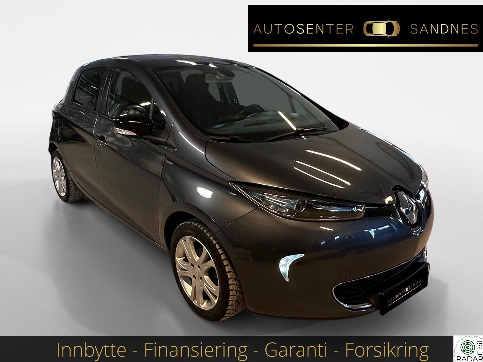 RENAULT ZOE 92HK /Lav Km! /Adaptiv Cruise /Ryggekamera /Navi++