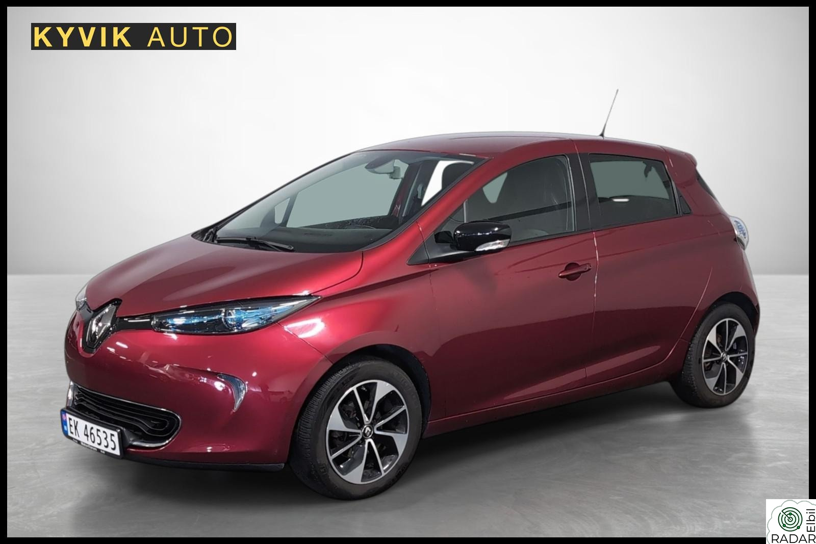 RENAULT ZOE elbil velholdt eu27 lavkm norsk garanti +++