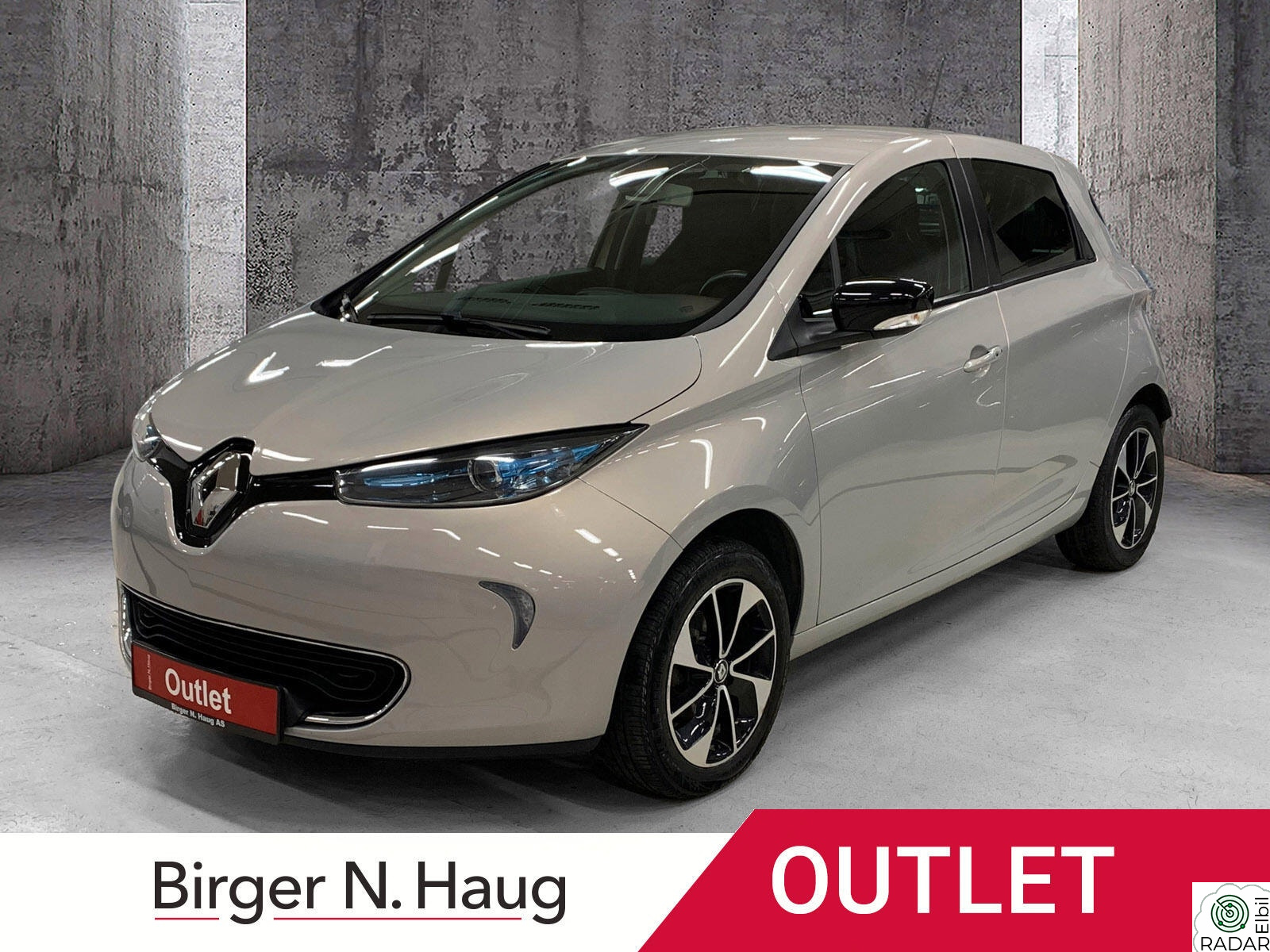 RENAULT ZOE Z.E. 40 Intens Outlet/Fin historikk/Ny EU/Navi/R.Kam