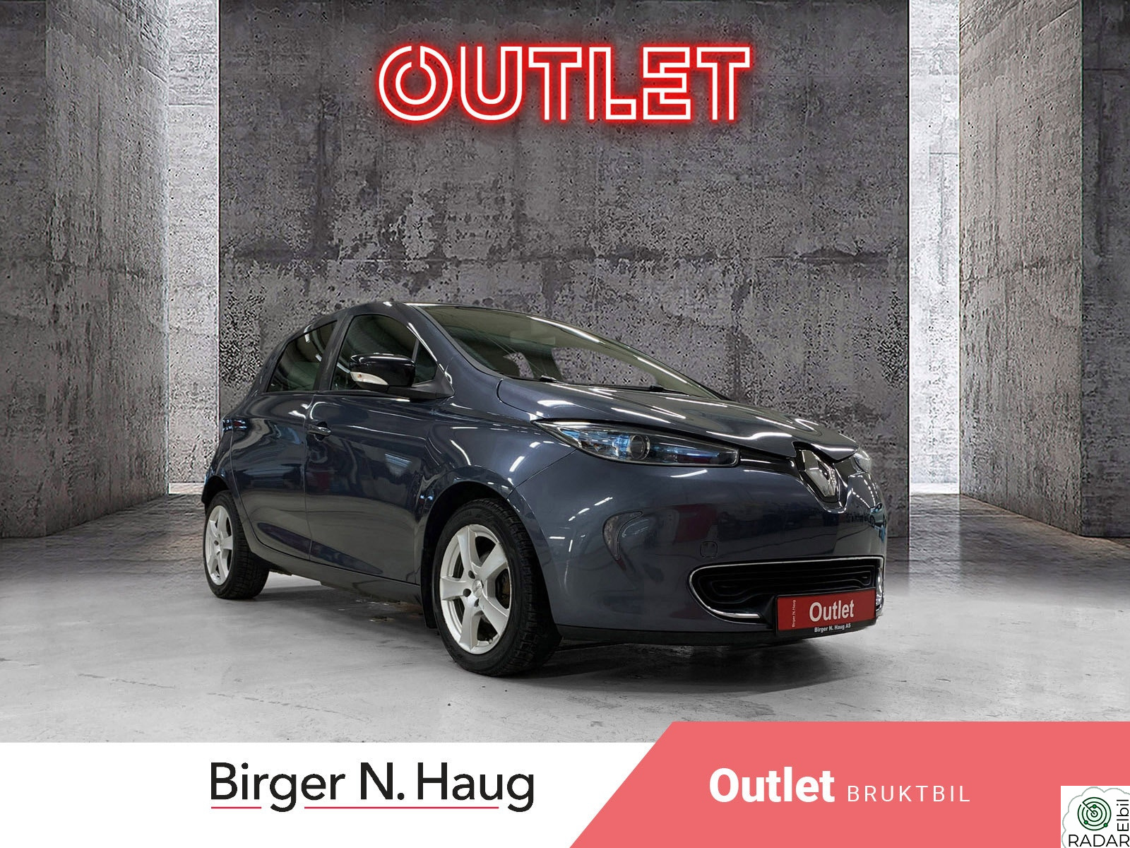 RENAULT ZOE Z.E. 40 Intens OUTLET/KAMERA/SENSORER/SOMMER/VINTER+++