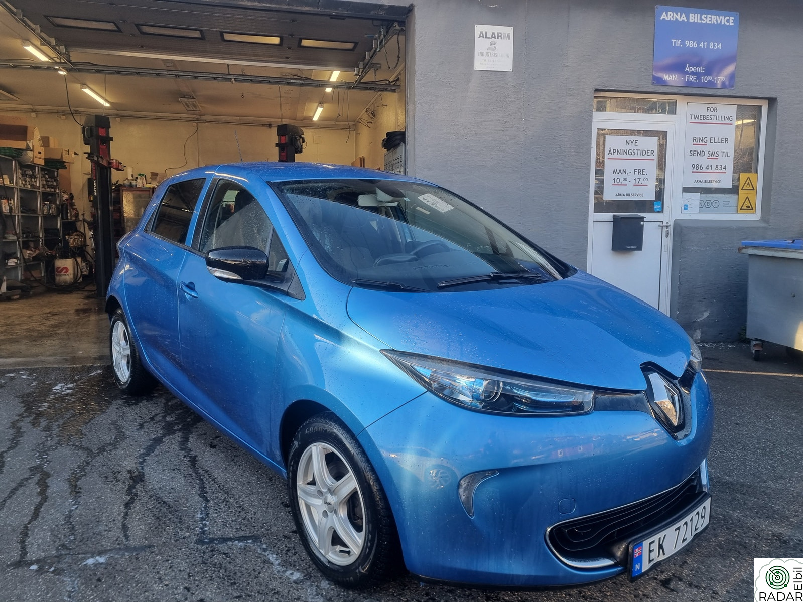 RENAULT ZOE Eu til Juli 2026-Aut-54500 km-250 km kjørelengde-8 hjul