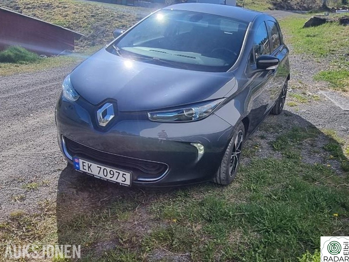 RENAULT ZOE ZE40 cruisekontroll ryggekamera navigasjon