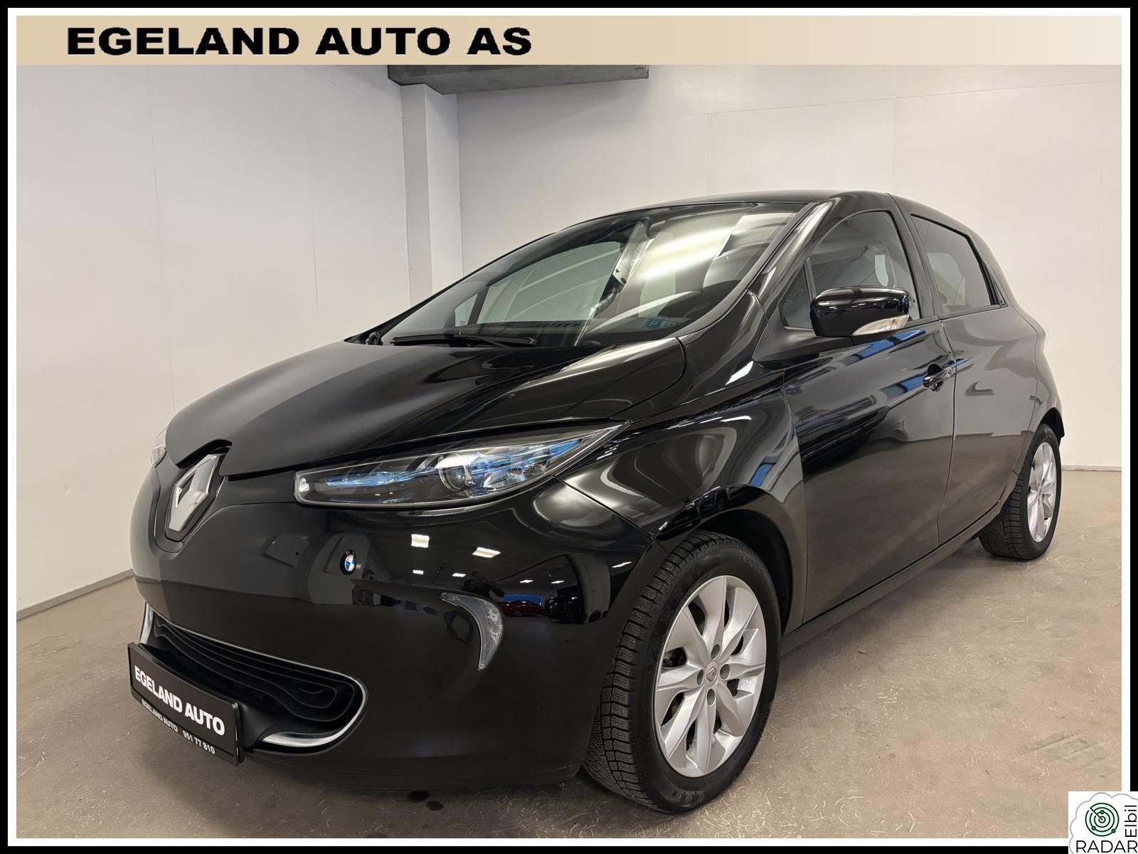 RENAULT ZOE 300km "Keyless, Cruise, BT, R-kam+sensor, NY EU 1eiers+