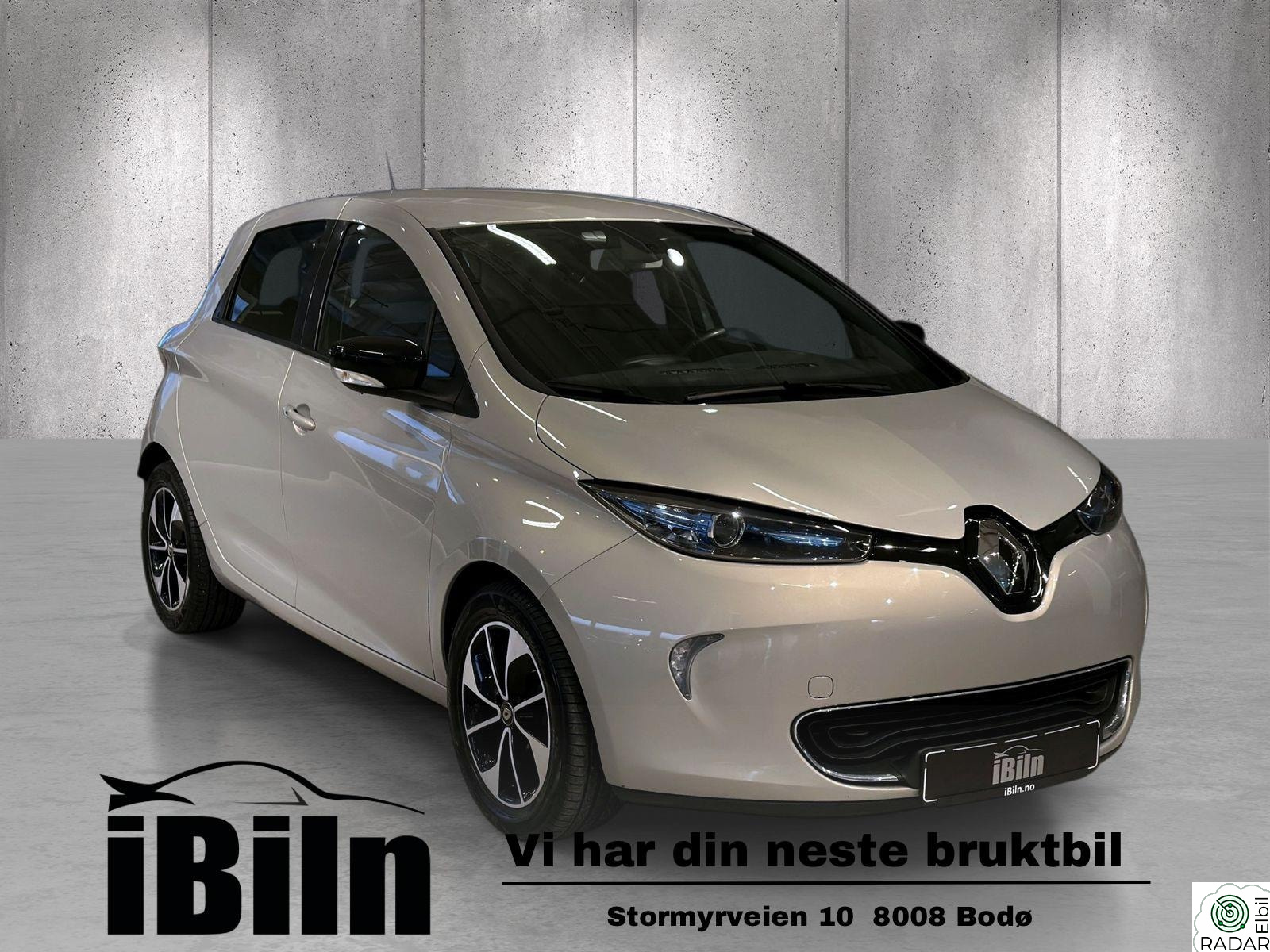 RENAULT ZOE Z.E. 40 Intens, Ny Service! Cruise, Ryggekamera, DAB++