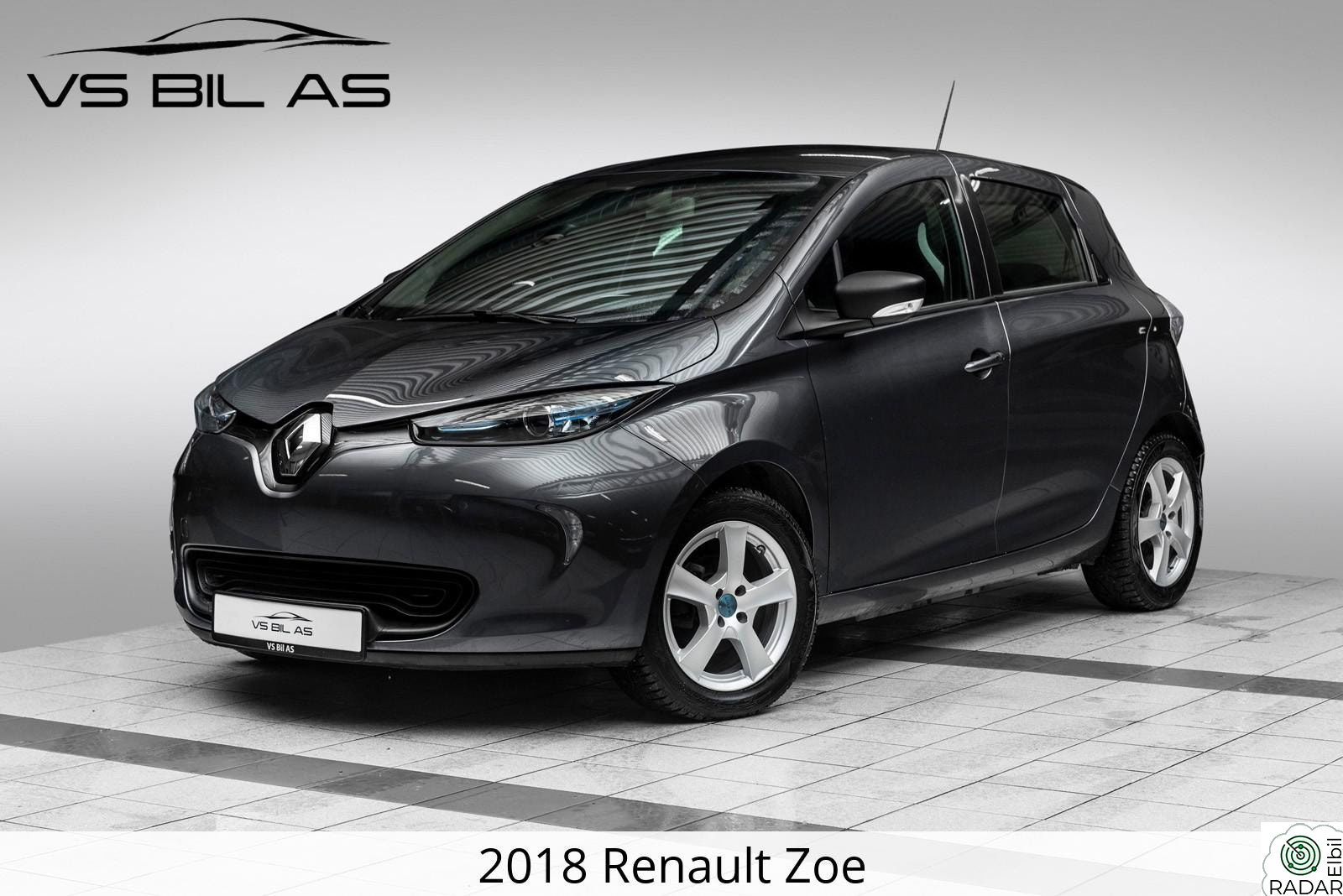 RENAULT ZOE 68 kW/BT/AUX/Cruise/Multifunksjonsratt/R.kamera/Lav km