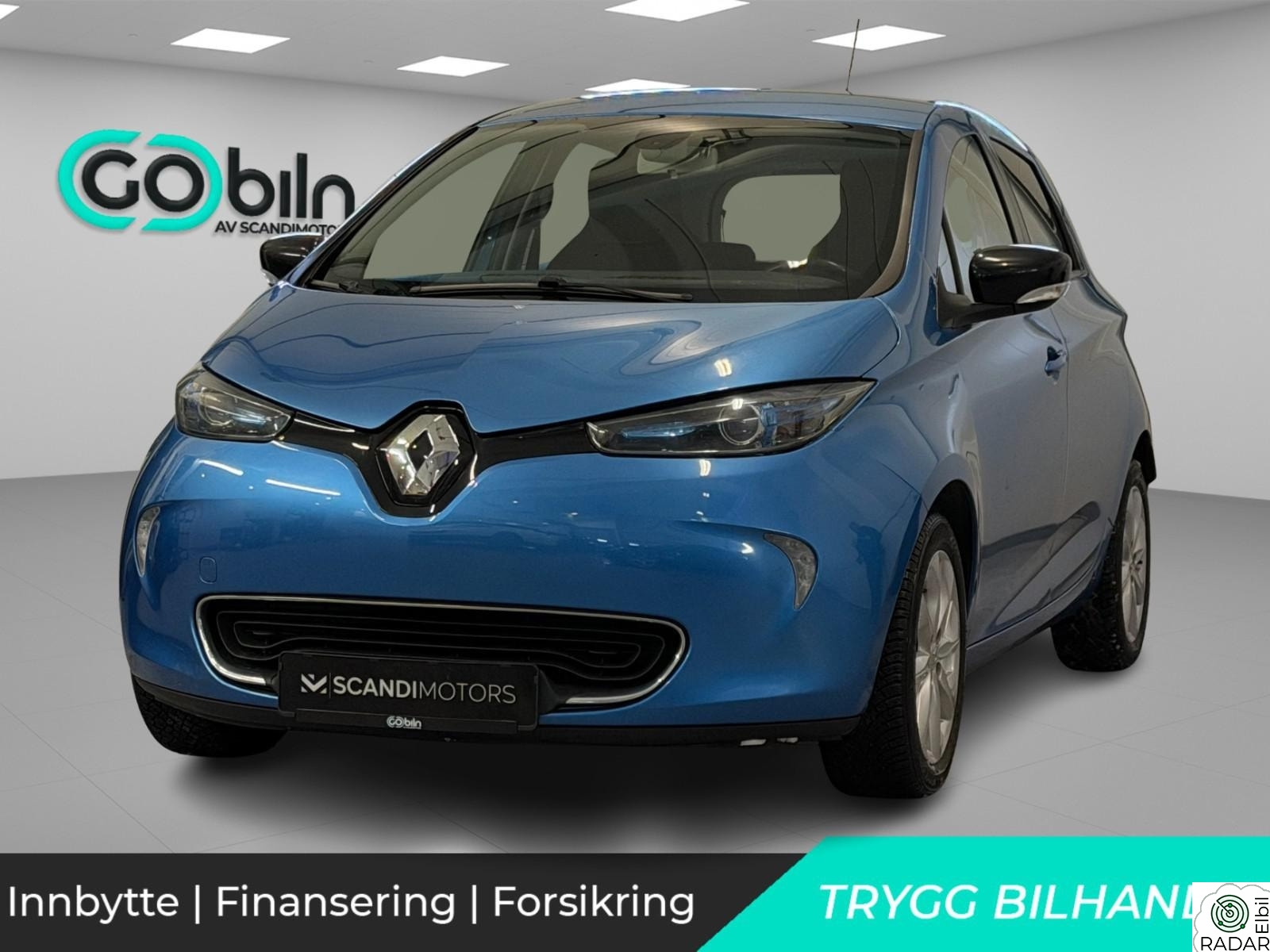 RENAULT ZOE Hjemmelader / R. kamera / 367km / 40kwt