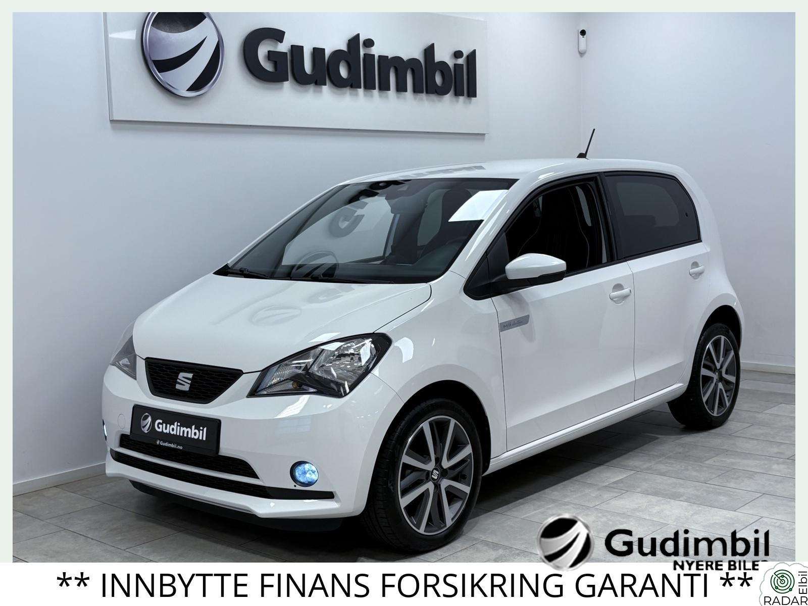 SEAT MII LONG RANGE/259KM WLTP/APP-STYRING/S+V/NORSK BIL