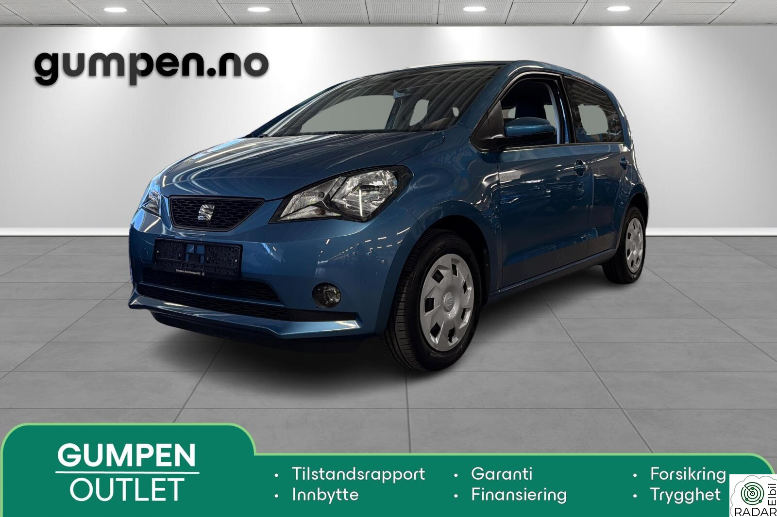 SEAT MII electric frii 259km "long range"