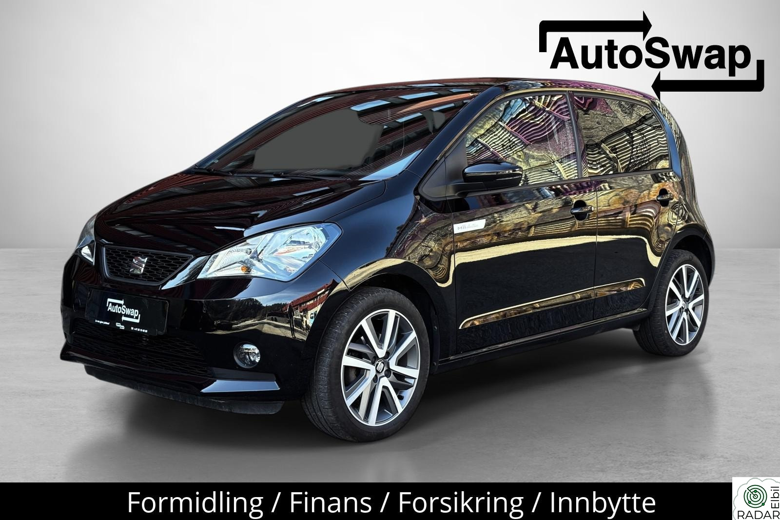 SEAT MII 260km WLTP. Norsk/Cruise/DAB/BT/PDC/Velholdt/S+V/EUOK
