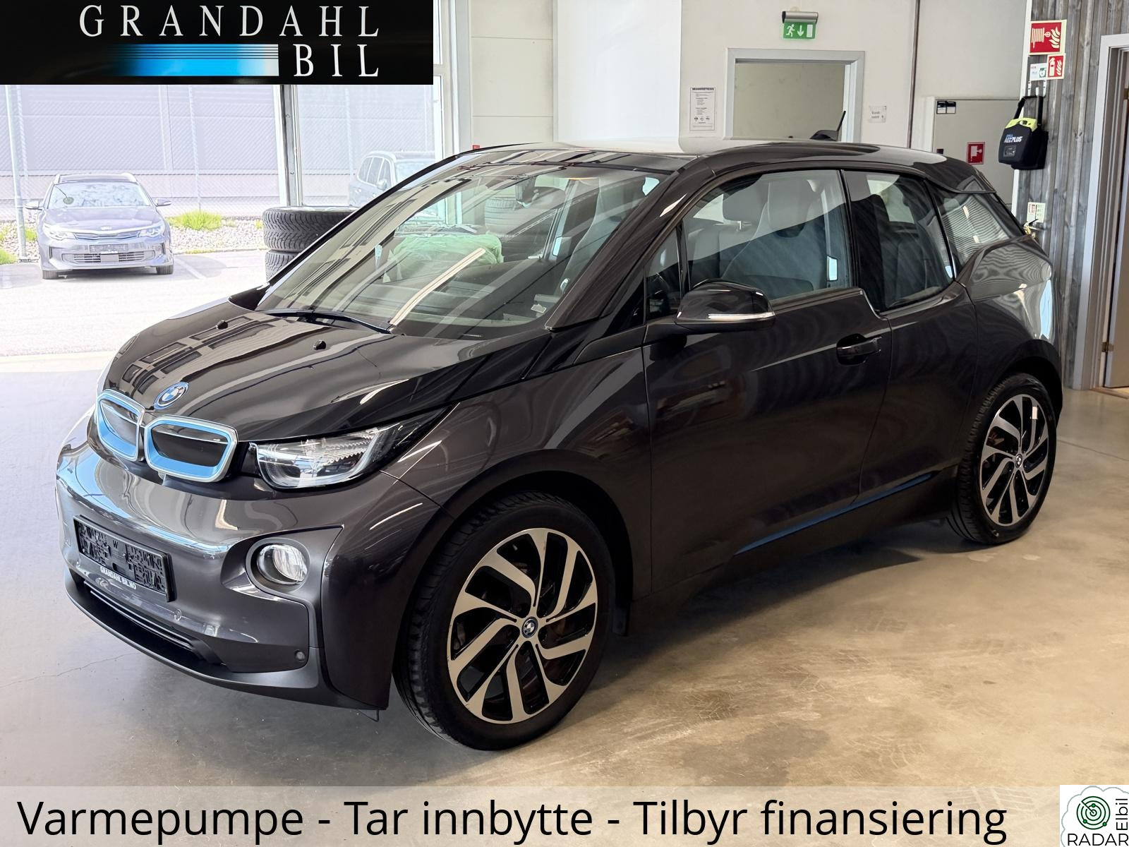BMW i3 60 AMP - NAVI - PARK. SENSOR - VARMEPUMPE - Ryggekamera