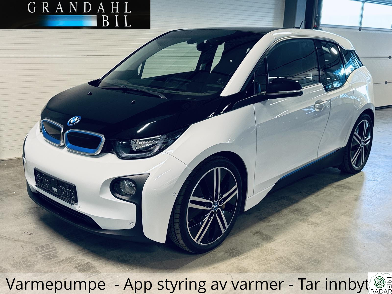 BMW I i3 60 AMP - Navi Proff - Ryggekamera - 20" felger