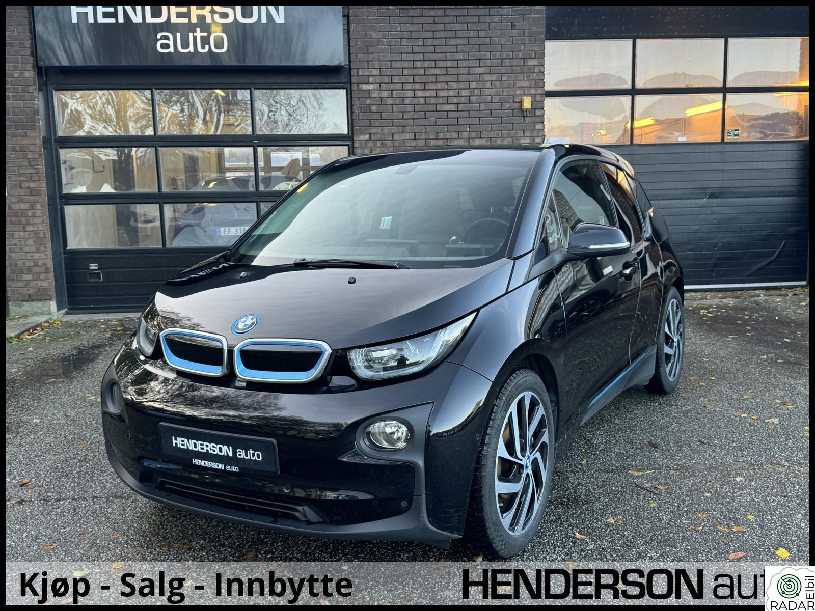 BMW I i3 60Ah Charged 170hk Skinn/Cruise/Hurtiglading/LED/Kamera