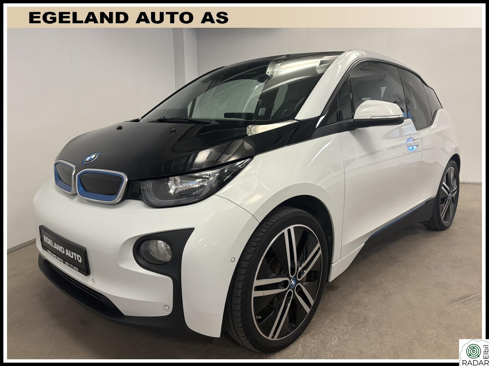 BMW i3 *Flott farge kombinasjon* NY EU, Rygge-kam, H/K, Cruise