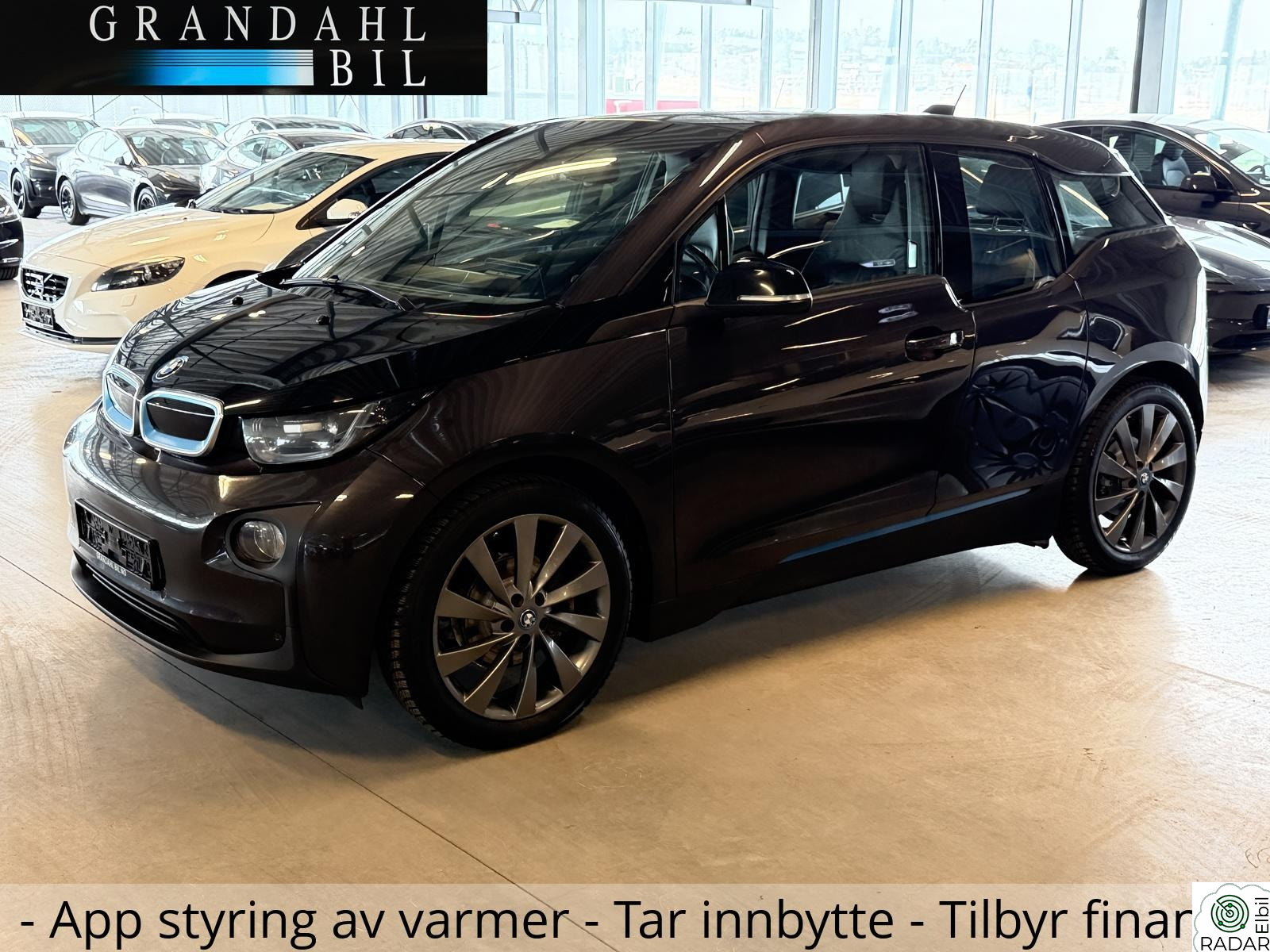 BMW I i3 60 AMP - VARMEPUMPE - Ryggekamera - Skinn