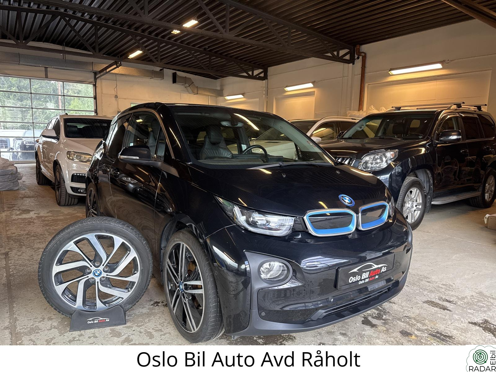 BMW I i3 75Ah/Navi/Cruise/P-sensor/Isofix/2Hjulsett/Dab+