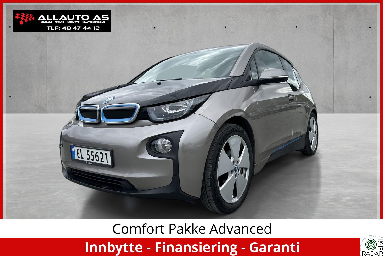 BMW i3 170Hk/NAVI/DAB+/Keyless ++