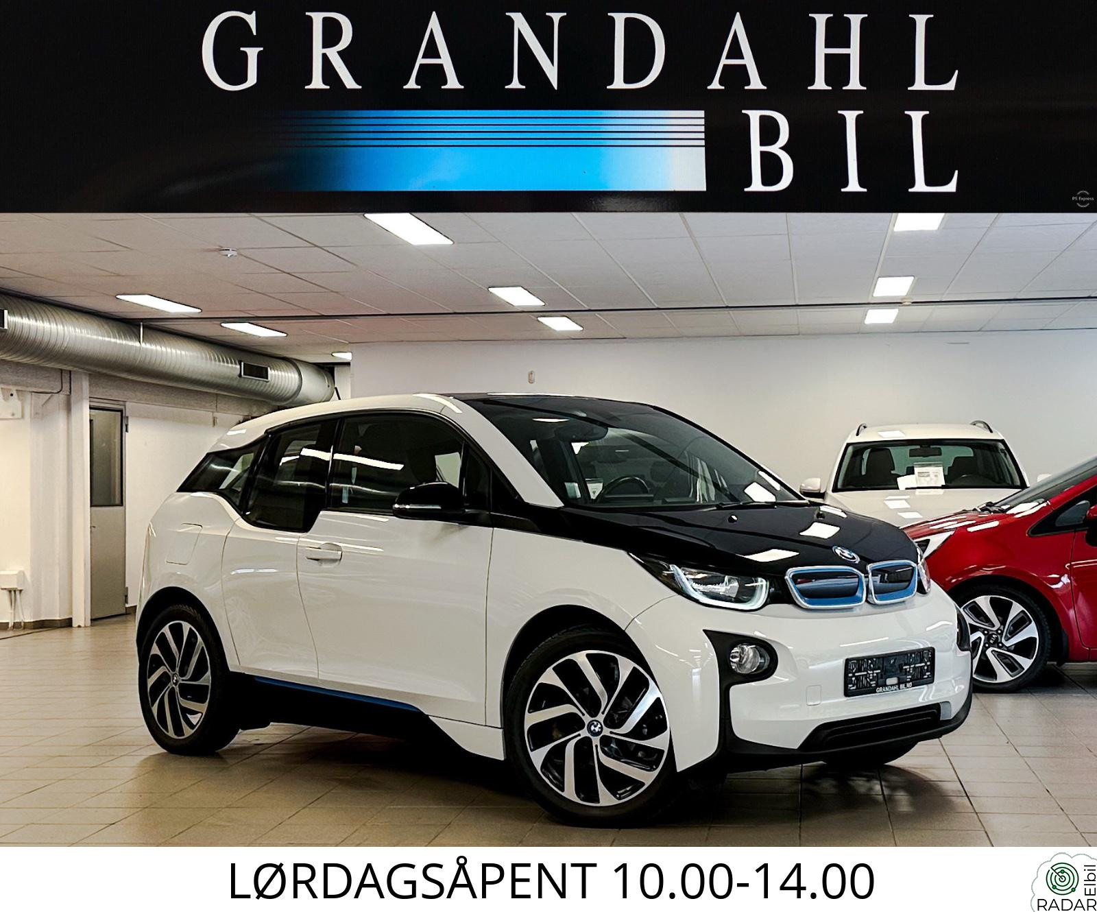 BMW I i3 60AH AUT.GIR KLIMA CRUISE NAVI PDC VARMEPUMPE - LAV KM!