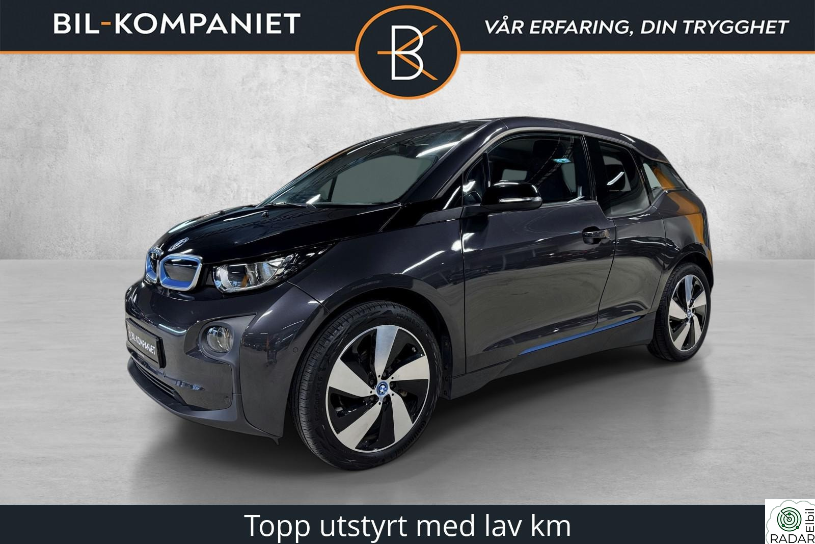 BMW I i3 60Ah | 170hk | Topp Utstyrt |Kamera | EU 06/27 | Lav km
