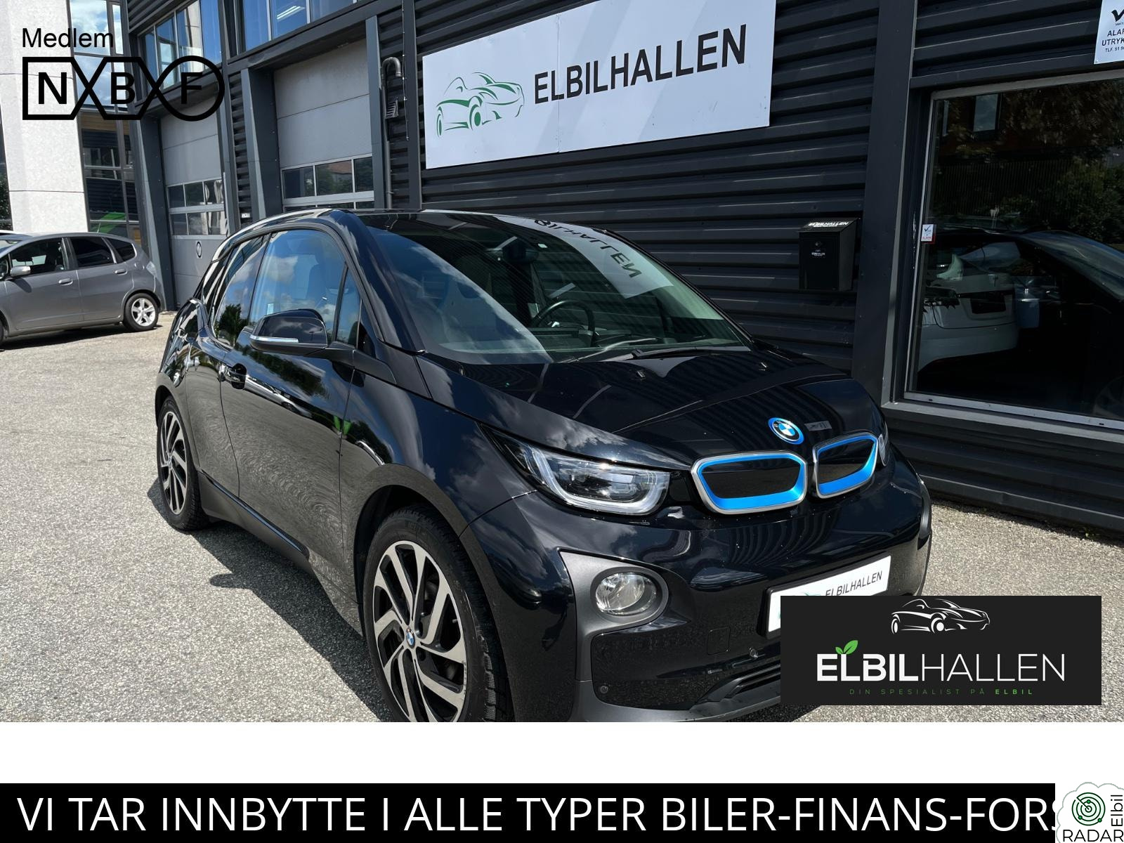 BMW I i3 NORSK/60AH/CKAMERA/NAVI PROFF/DAB+/PDC/KLIMA/VARMEPUMPE
