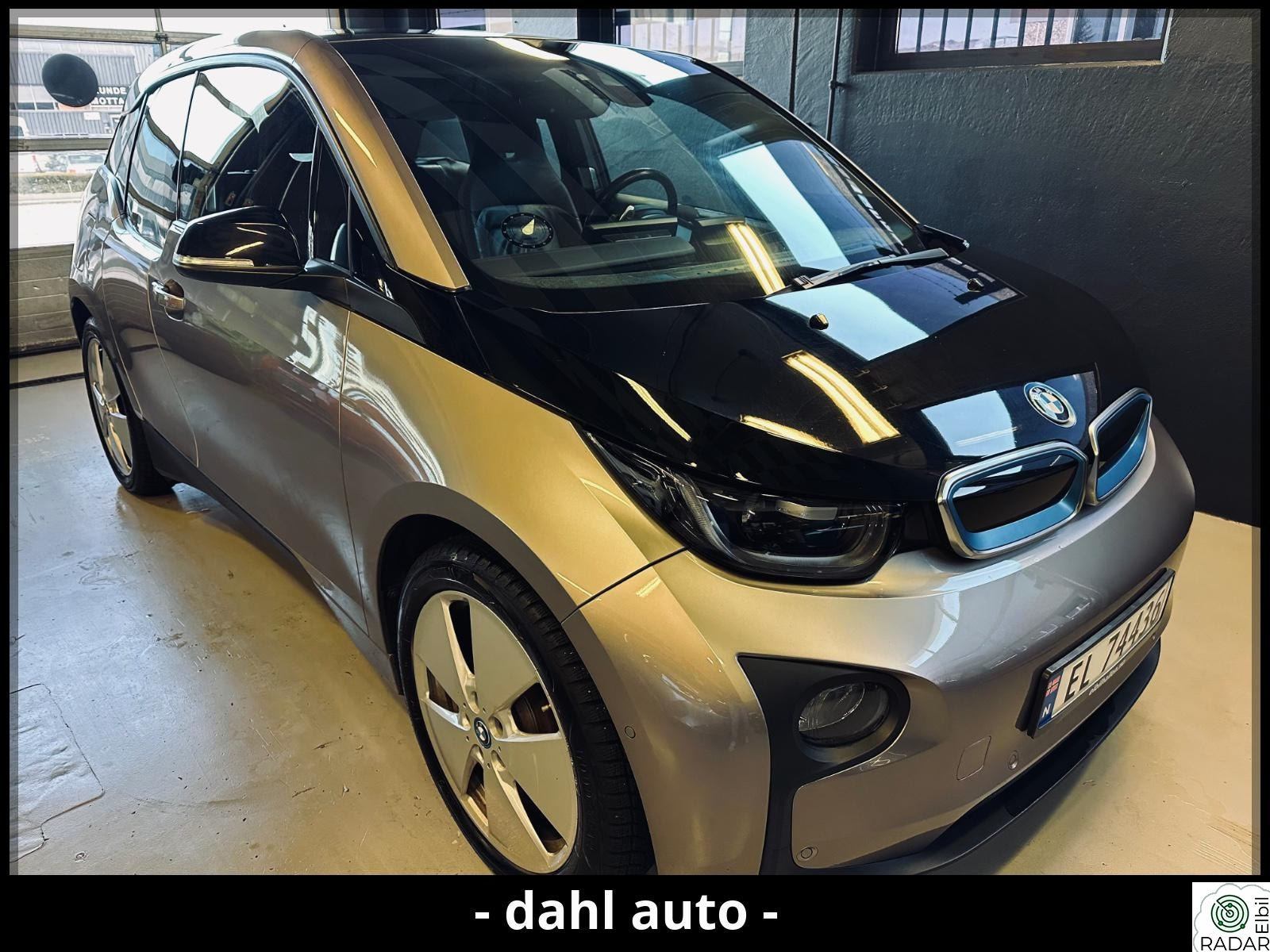 BMW i3 EL-BIL/AUT/SKINN/STOR SKJERM/NAVI/DAB/R-KAM/EU-OK 6/27!