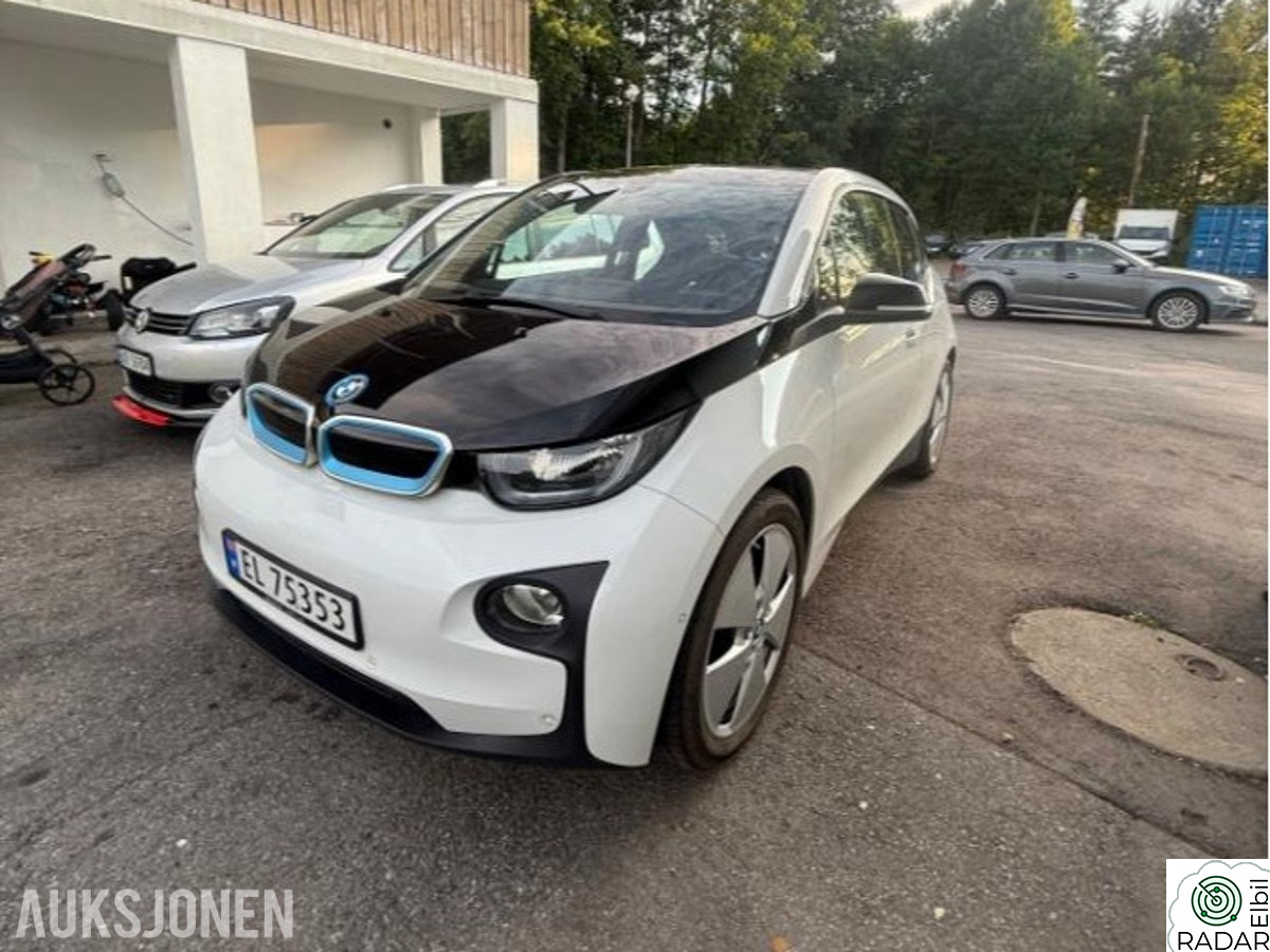 BMW i3 60Ah automat cruisekontroll s+v dekk lav km 117000km