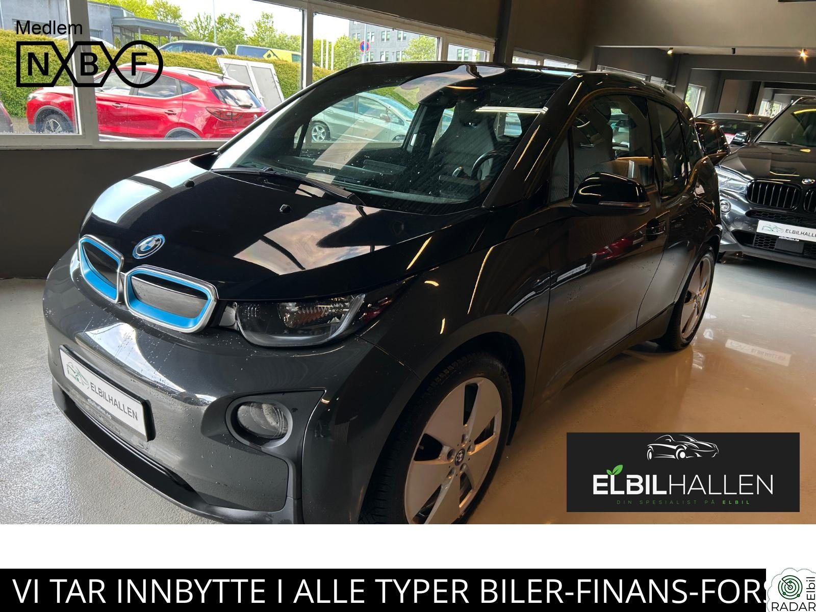 BMW i3 NORSK/KLIMA/CRUISE/NAVI/DAB/KLIMA/VARMEPUMPE/R.SENSOR++