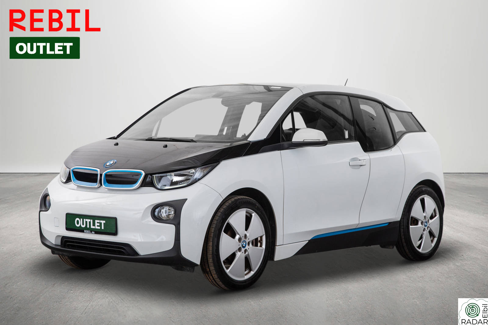BMW i3 Charged/60Ah/Navi/Cruise/P-sensor/Isofix/2Hjulsett