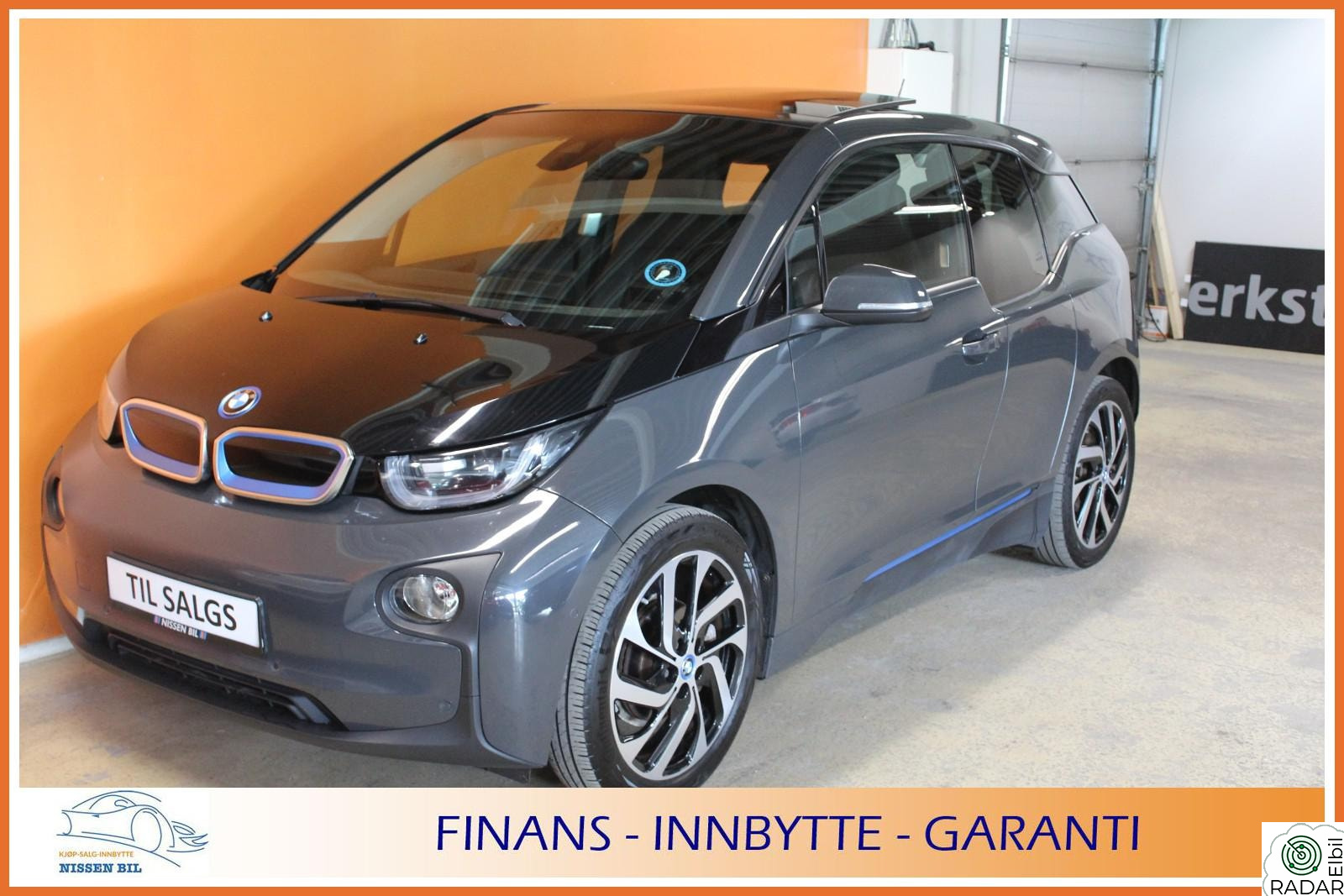 BMW i3 60Ah AUT/SKINN/SOLTAK/R.KAMERA/BLUET/NAVI/ACC/LED+++