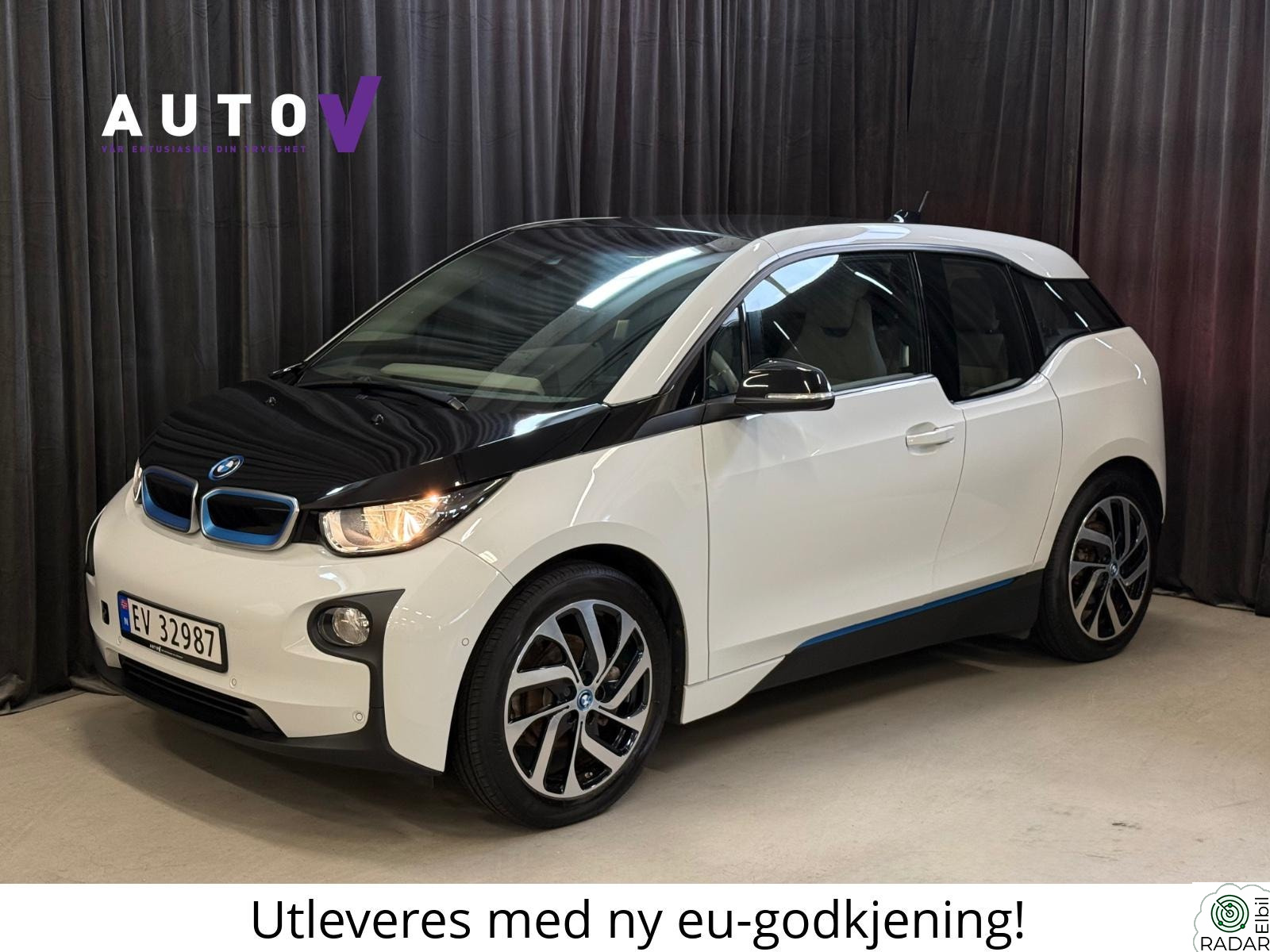 BMW I i3 60AH ACC/Ryggekamera/Navi/Varmepumpe/Velutstyrt/ NY EU