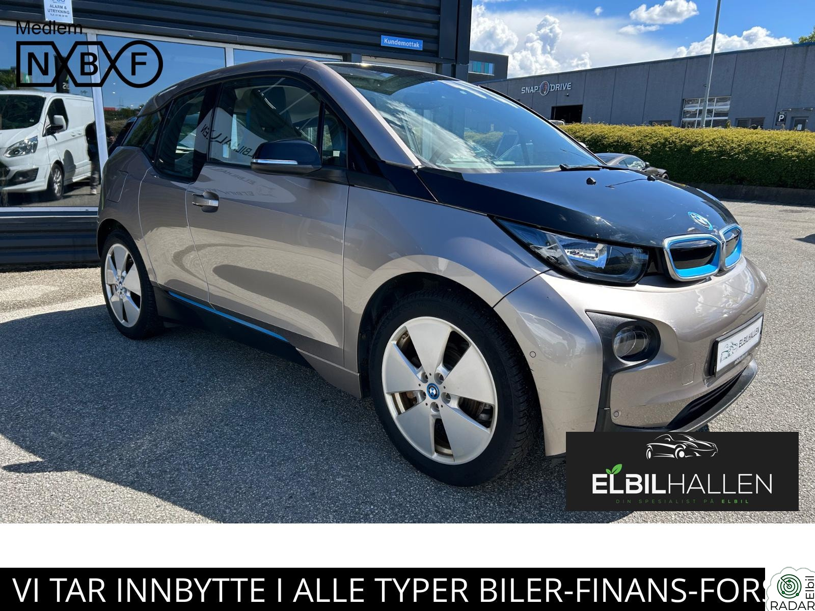 BMW i3 NORSK/60AH/KAMERA/PDC/NAVI/CRUISE/DAB+/VARMEPUMPE/NY EU