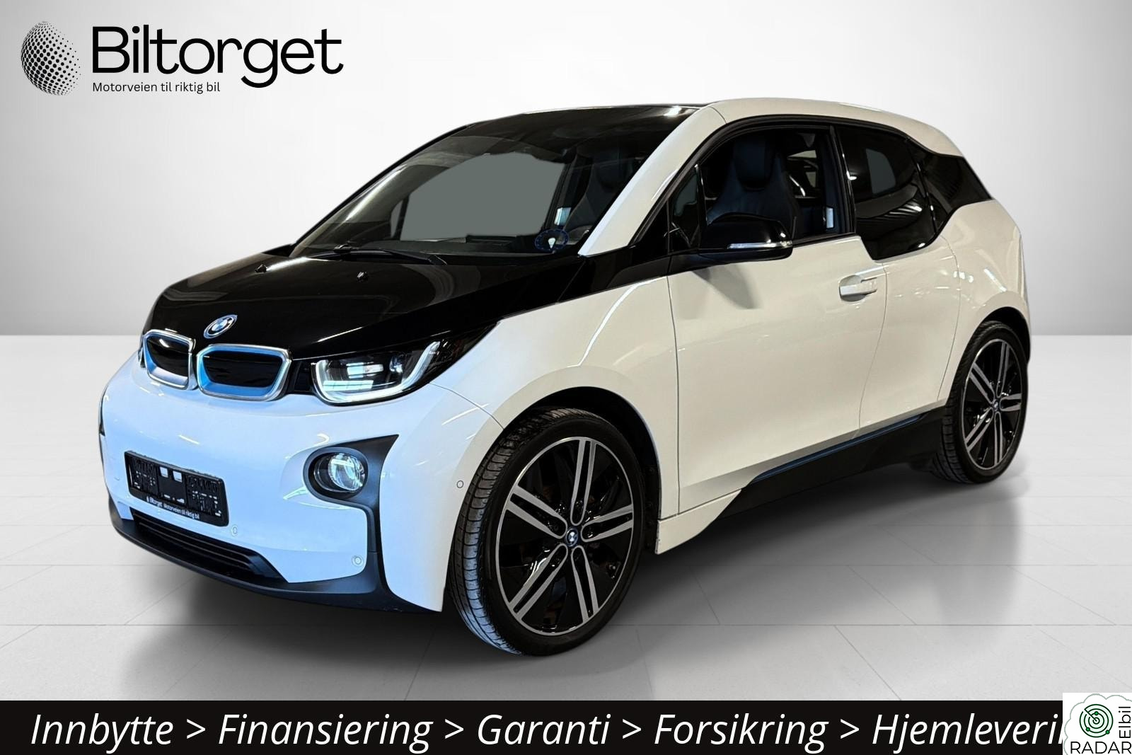 BMW I i3 Fully Charged 170hk Kamera Skinn Navi Soltak ny EU2028!