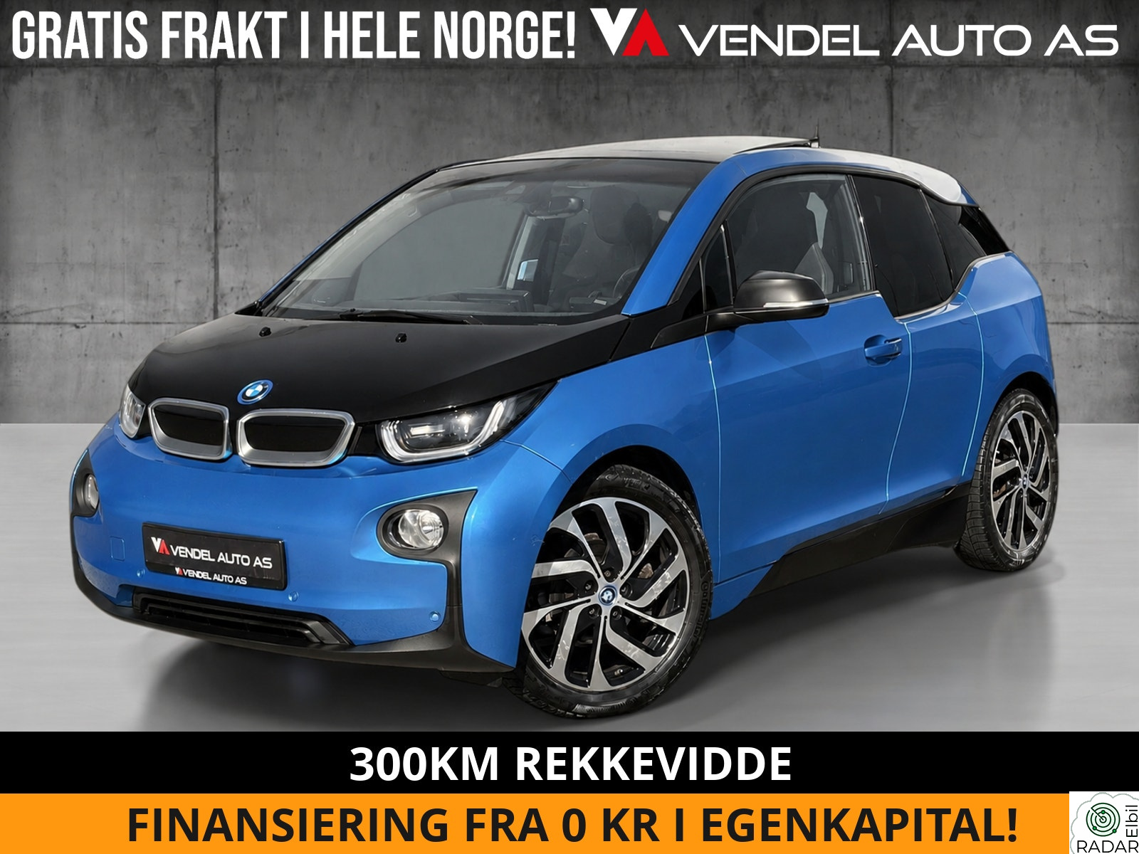 BMW I i3 94AH FULLY CHARGED/ SKINN/ SOLTAK/ ACC/H&K/ R.KAM/ DAB+