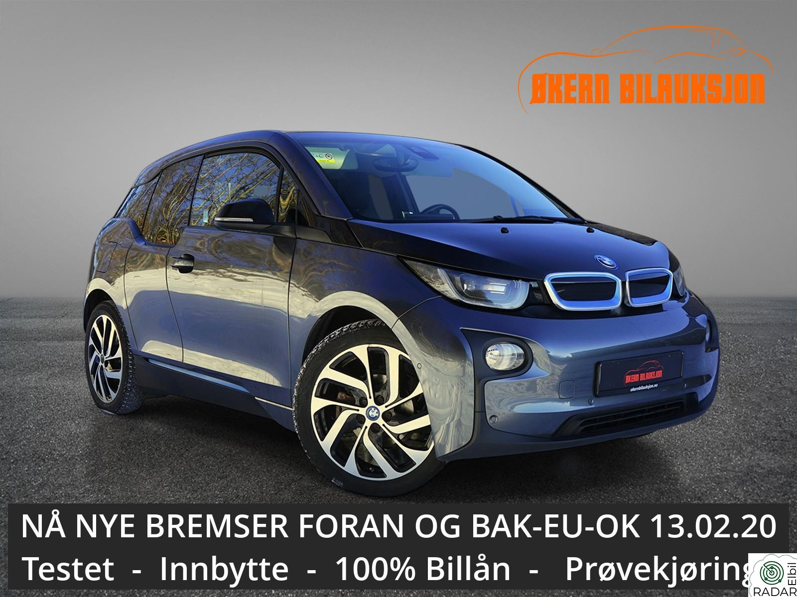 BMW I i3 94Ah 170hk FULLY-CHARGED/TESTET/AUT/KLIMA/SKINN/EU-2028