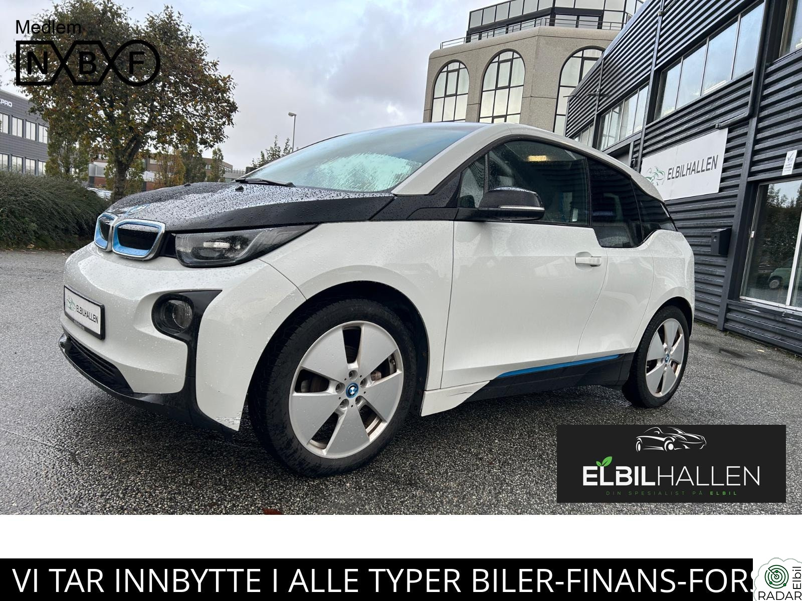 BMW I i3 94AH/NORSK/PROFF NAVI/SOLTAK/KLIMA/CRUISE/DAB/V.PUMPE++