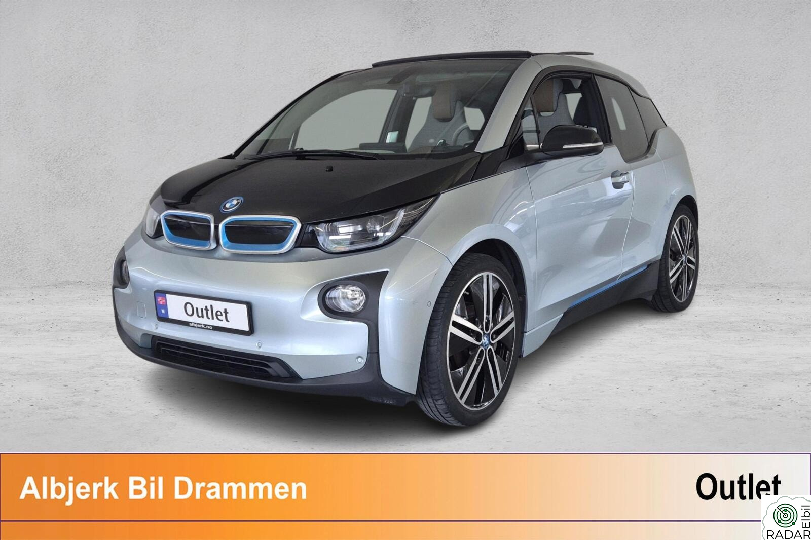 BMW I i3 Pano,Harman/Kardon,Delskinn,LEDlys,Parkassistent,Navi++