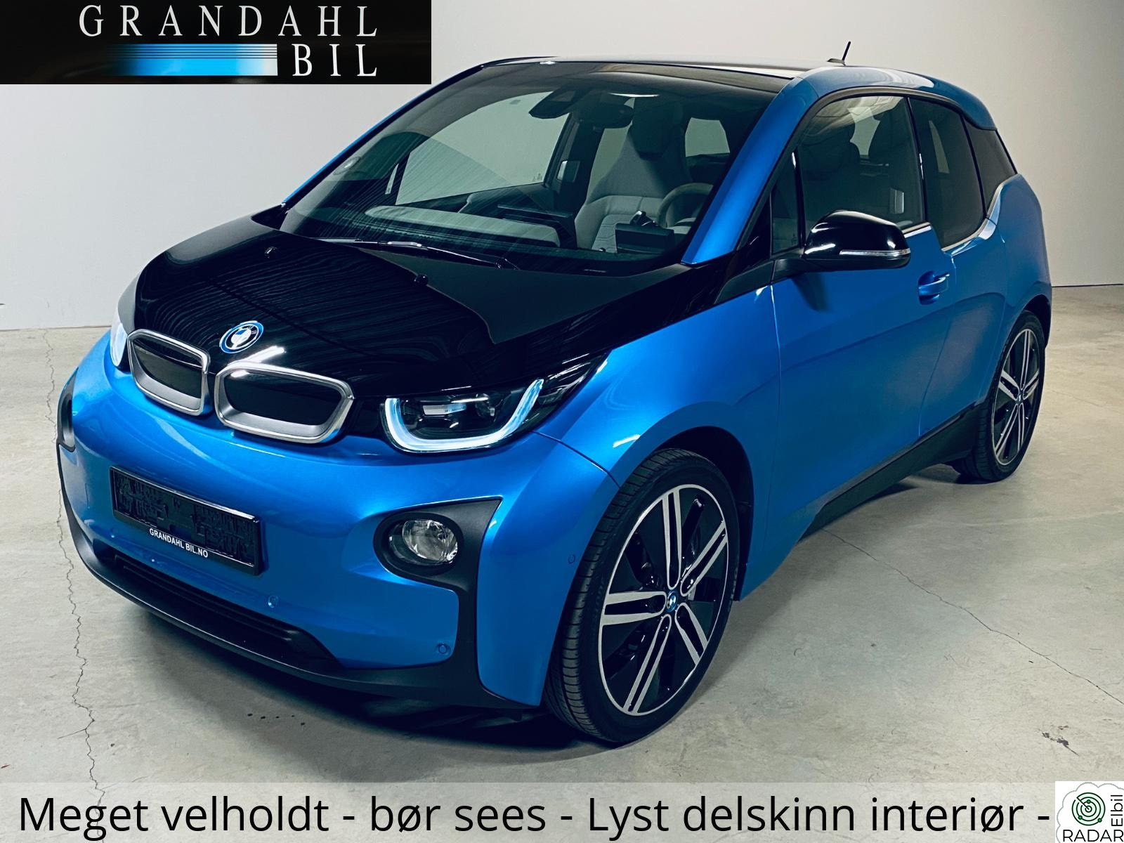 BMW I i3 94 AMP / Ryggekamera / Adaptive C. / Varmepumpe