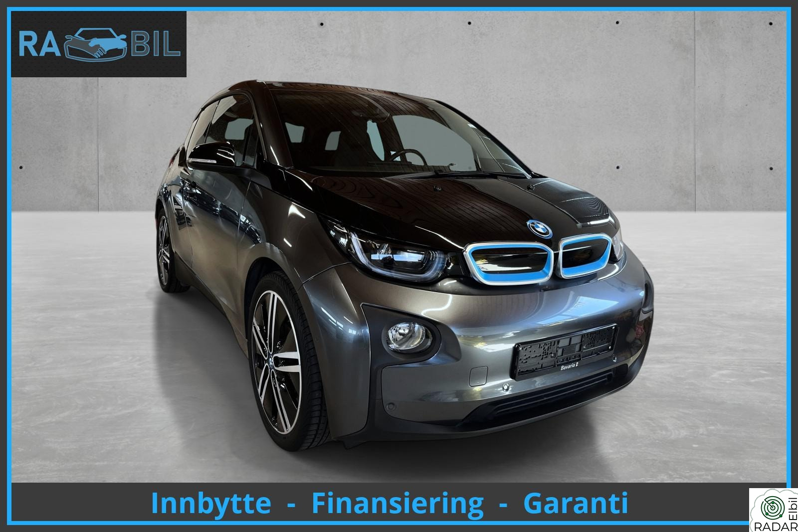 BMW I i3 LAV KM-1 EIER-300 KM-FULLY CHARGED-NY EU-SERVICE