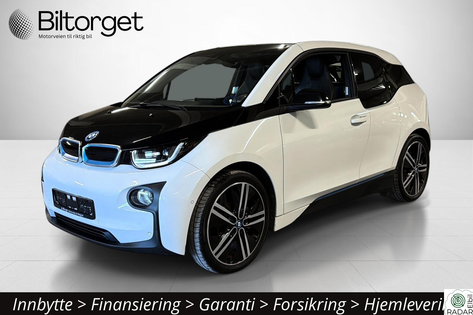 BMW I i3 Fully Charged 300km Kamera Skinn Navi Soltak EU11/27 ++