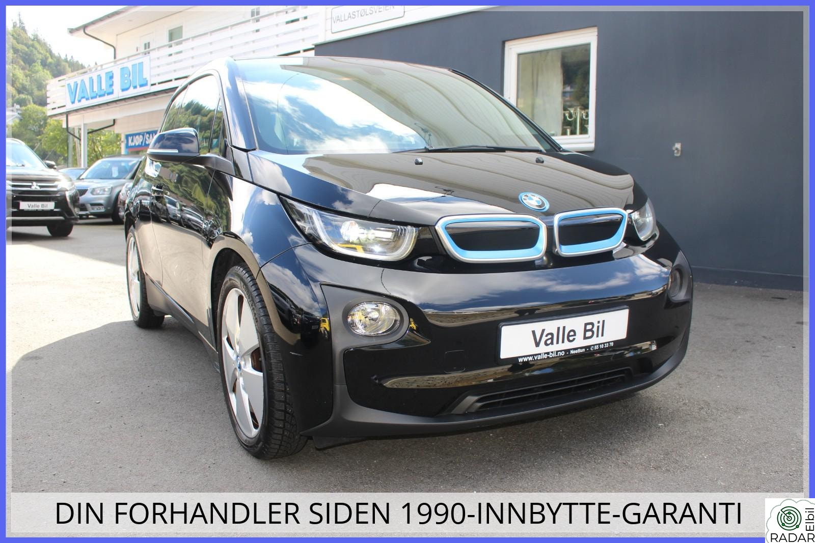 BMW I i3 ELEKTRISK/AUT/Navi/XENON/LED/DAB+/1 Års Garanti
