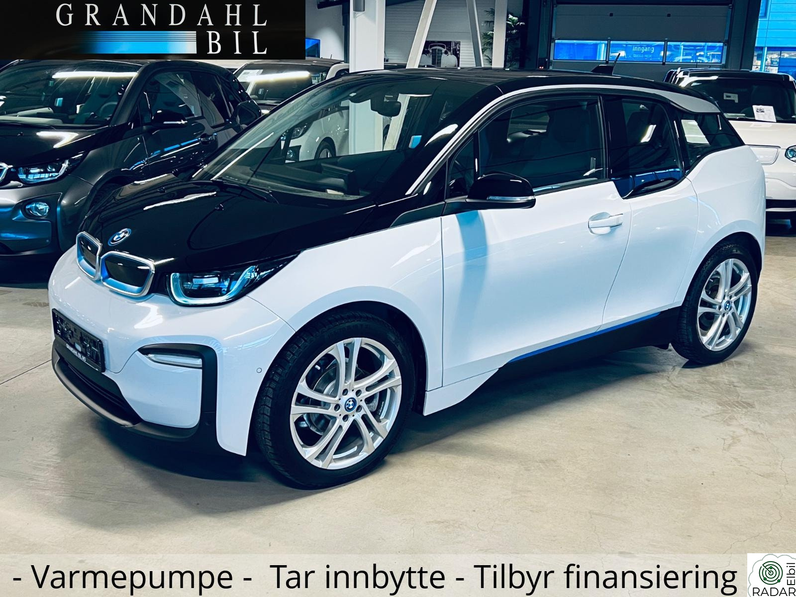 BMW I i3 94 AMP - Navi Proff - Varmepumpe - Ryggekamera +++