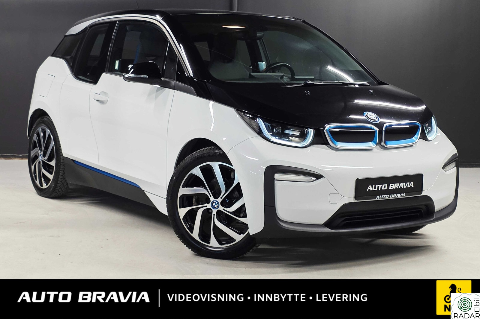 BMW I i3 94AH/CHARGED/170HK/NAVI PRO/H&K/CRUISE/V.PUMPE/NAF TEST