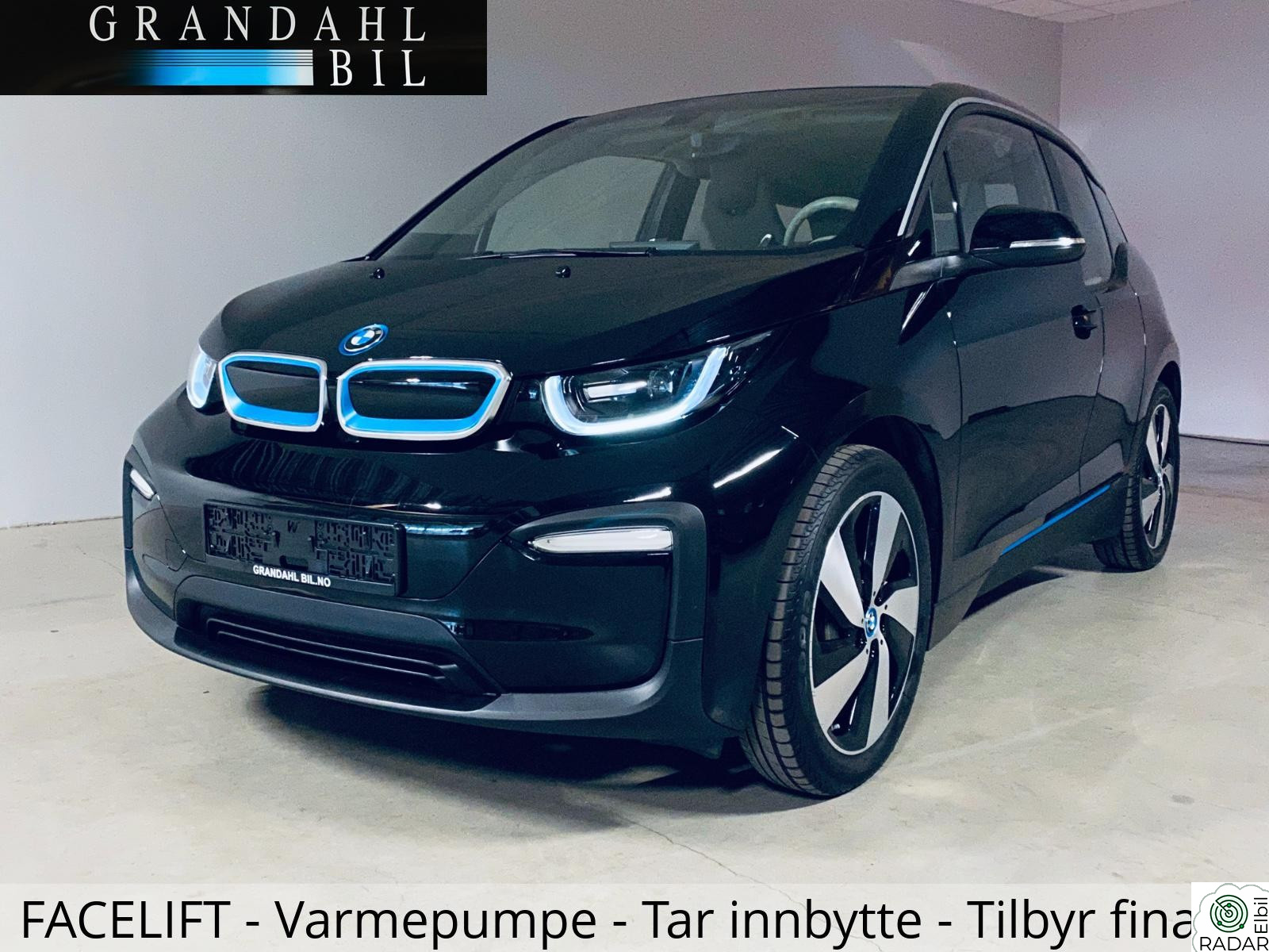 BMW I i3 94 AMP ( 30 mil ) - Navigasjon - Varmepumpe - Hurtiglad