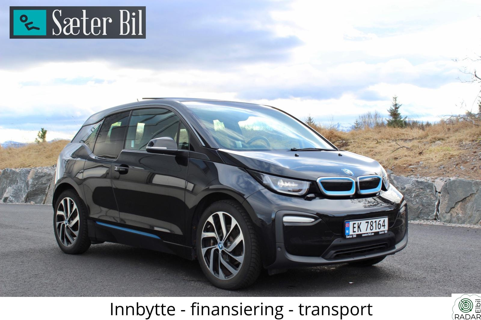 BMW I i3 Takluke - H&K - skinn - ACC - fully charged - EU 2028