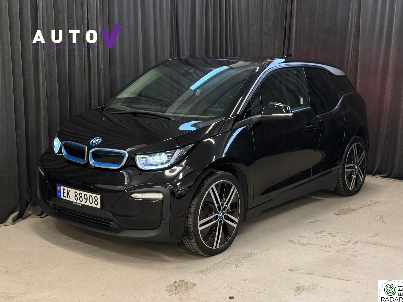 BMW I i3 94Ah Fully Charged Skinn/Soltak/H&K/Storskjerm/Norsk