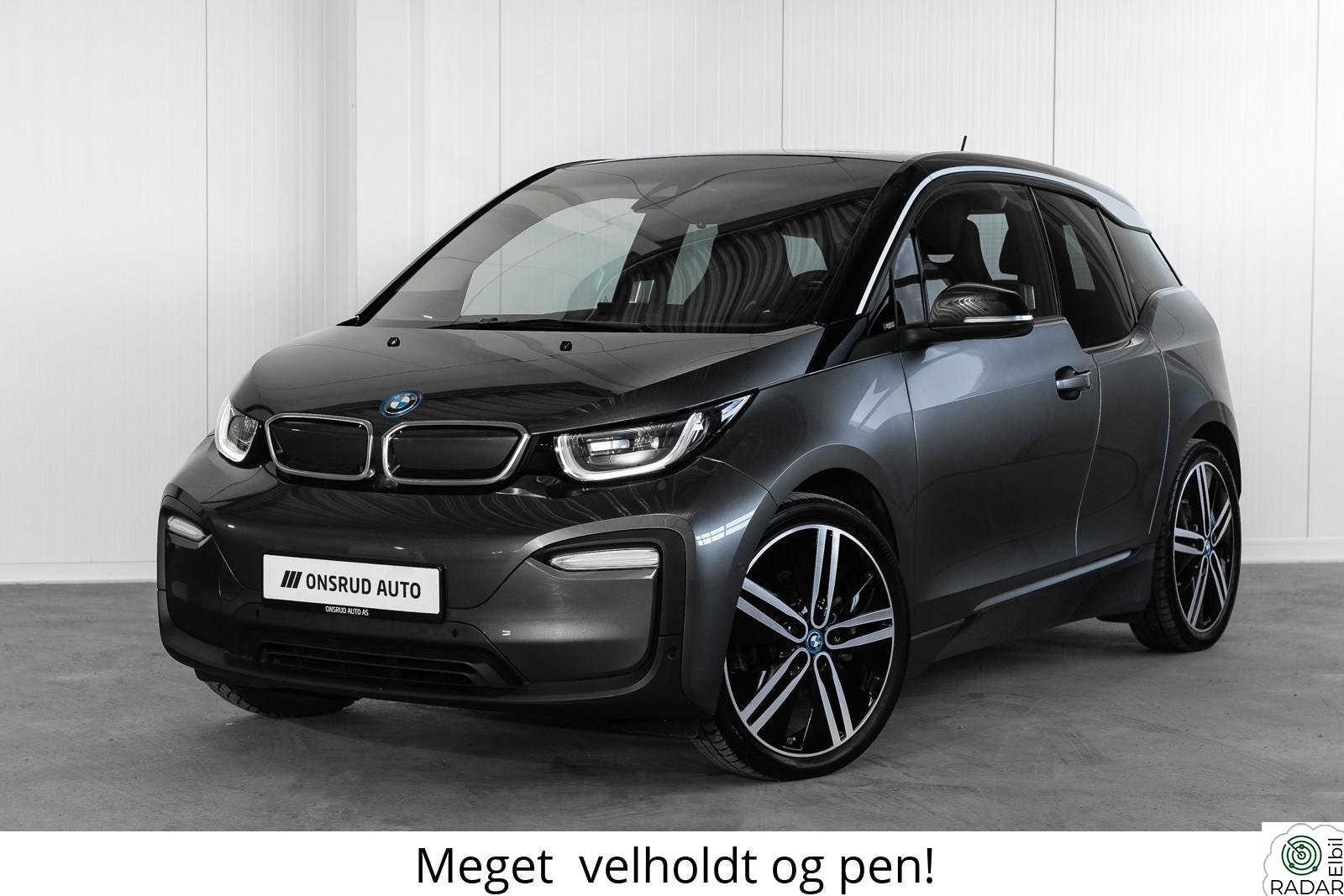 BMW I i3 Fully Charged Maraton Edition Soltak/Skinn/Ryggekamera