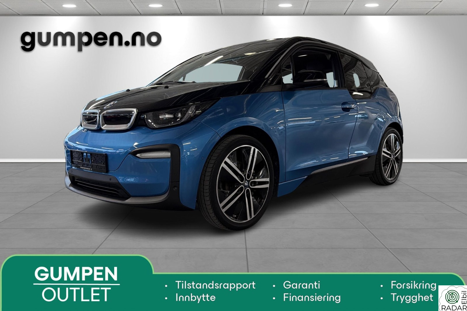 BMW I i3 R.kam/Navi/Keyless/LED/Skinn interiør ++