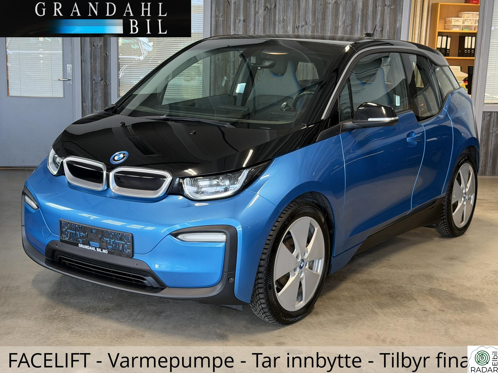 BMW I i3 94 AMP -Navi - Ryggekamera -Varmepumpe- Hurtiglading