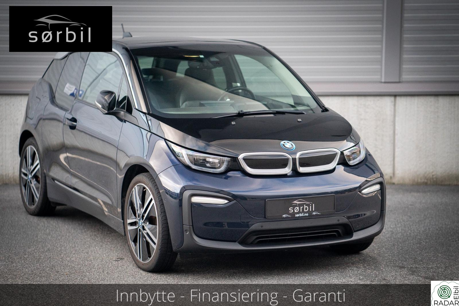 BMW I i3 94Ah/Fully Charged/Lav km/En eier/Soltak/H&K/Skinnseter