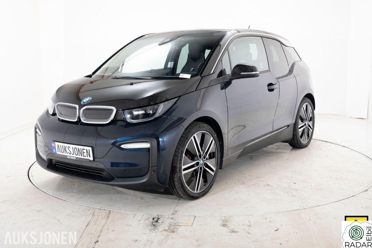 BMW I i3 94AH NORSK FULLY CHARGED H/K KAMERA SOLTAK SKINN ADAPTI
